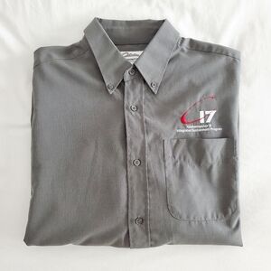 Tri-Mountain Long Sleeve Twill Buttondown Shirt - Boeing C17 Globemaster III